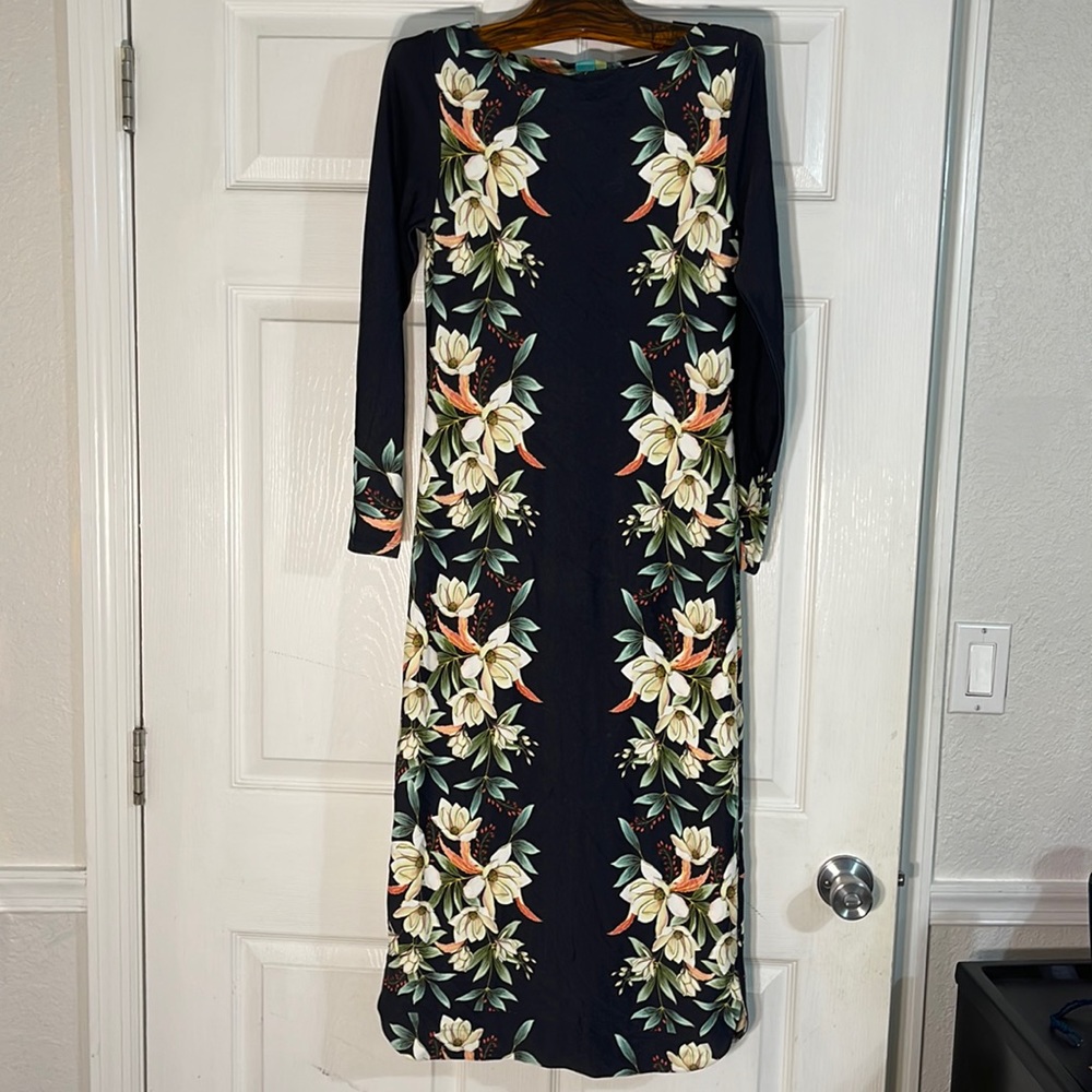NWT FARM RIO MIDI DRESS